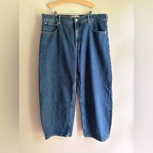 Everlane way-high curve balloon barrel jean, never worn.